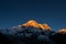 Annapurna I 8,091m at sunrise from Annapurna base camp ,Nepal.