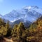 Annapurna III mountain, Himalayas, Nepal, Annapurna Conservation Area