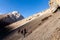 Annapurna, Nepal - November 12, 2015: Tourists hiking to Tilicho lake Tilicho Tal 4920 m in the Annapurna range of the Himalayas