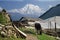 Annapurna South and Hiunchuli with Water Buffalo