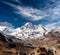 Annapurna South peak - view from Annapurna Base Camp, Nepal