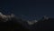 Annapurna timelapse at night