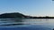 Annecy lake view and the mountains