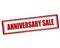 Anniversary sale