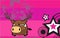 Annoying Deer ball expressions cartoon background