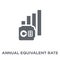 Annual equivalent rate (AER) icon from Annual equivalent rate (AER) collection.