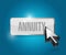 Annuity button and cursor illustration design