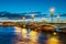 The Annunciation Bridge in St. Petersburg