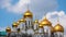 Annunciation Cathedral in the Moscow Kremlin, timelapse