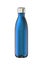 Anodized Metal Sports Bottle with Vacuum Insulation for Hiking or Cycling Isolated on White Background.