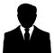 Anonymous business man profile picture