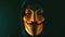 Anonymous computer hacker wearing Guy Fawkes vendetta mask