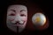 Anonymous mask (Guy Fawkes Mask)