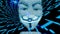 Anonymous mask on matrix tunnel