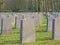 Anonymous soldier graves in Westerbegraafplaats cemetery, Ghent