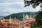 Ð anoramic view of Prague