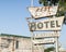 Another abandoned motel sign