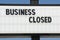 Another Business Failure