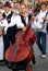 Another musician at \'Kirchtag\' procession