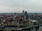 Another point of view in Beautiful city of Gent. European Country with great history and kind citizens. Drone photography. Created