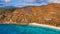 Anse La Liberte\\\' in Mahe\\\', Seychelles. Amazing aerial view from drone