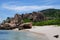 Anse Marron ,Tropical beach at Seychelles