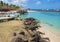 Anse Mitan - Martinique - Tropical island of Caribbean sea
