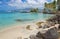 Anse Mitan - Martinique - Tropical island of Caribbean sea
