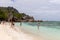 Anse Union beach landscape. Seychelles