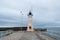 Anstruther lighthouse in Scotland