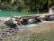 Antalya Goynuk Canyon. Beautiful lake in National reserve