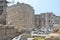Antalya Perge ancient city, the agora, the ancient ruins of the Roman Empire