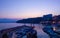 Antalya port amazing sunset