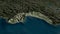 Antalya, Turkey - highlighted with capital. Satellite