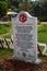 Antalya, Turkey - May 19, 2022: 101th anniversary of Canakkale victory garden at Dokuma Park, a popular park with play areas,