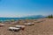 ANTALYA, TURKEY: People at Konyaalti beach in Antalya.