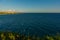 ANTALYA, TURKEY: Picturesque landscape in the park near the Waterfall Duden in Antalya.