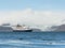 Antarctic Cruise Ship in the Bay