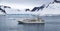 Antarctic- January 25, 2020- A  cruise ship in the antactic.