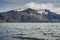 Antarctic mountainous landscape,