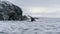 Antarctic Peninsula, Antarctica. Humpback whale diving.