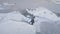 Antarctic vernadsky station aerial zoom timelapse