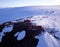 antarctica aerial view of the antartica base with buildings belgrano