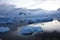 Antarctica, glacier landscape near the Lemaire Channel