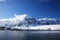 Antarctica, glacier landscape near the Lemaire Channel