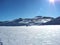 antarctica, mountain stone ice icebergs sea snow winter day