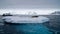 Antarctica Seals on Ice Shelf near Peterman Island in Antarctica.