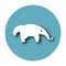 Anteater Isolated Vector icon that can be easily modified or edited