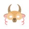 Antelope Animal Head Mask, Kids Carnival Disguise Costume Element