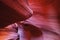 Antelope Canyon lights and layers